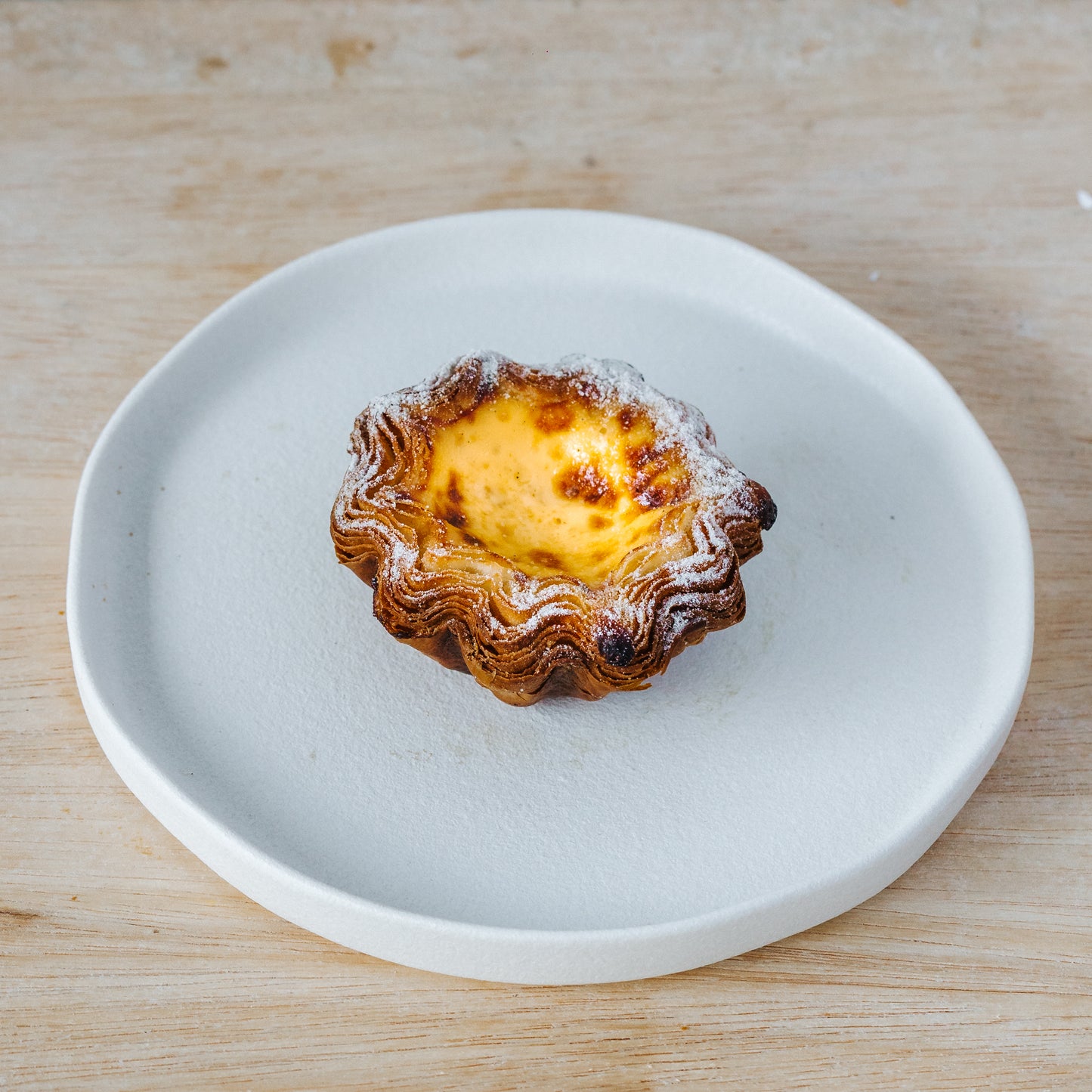 Chinese Egg Custard Tart Croissant