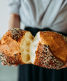 Yudane Sourdough Sesame Brioche Loaf 600g